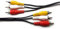 MainCore 2m Long 3 x Phono Male To 3 x Phono Male Cable Audio Composite Video RCA Lead (Available in 0.15m, 0.25m, 0.50m, 1m, 2m, 3m, 5m, 7m, 10m, 15m, 20m, 25m) (2m)