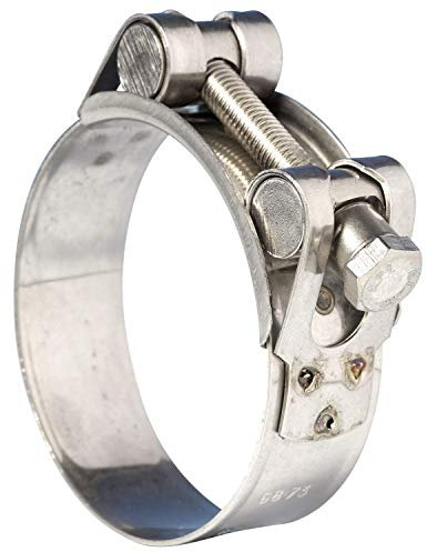 Jubilee Super Clamps Heavy Duty Exhaust Supra T Bolt clip 40-43mm x1pcs Stainelss Steel