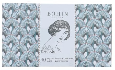Needle Book of 40 Needles - Blue Solange