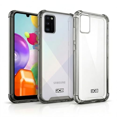 JCB Toughcase Samsung Galaxy A21S Shockproof Schutzhülle für Handy, Transparent & Rauchfarben