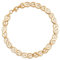 Maverton Infinity Damen Armband 333 Gold mit Weißgold + personalisierte Geschenkbox mit Gravur - Armreif mit Unendlichkeitszeichen für Frauen - Länge: 19 cm - 8 Karat