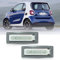 2 x LED-Nummernschildbeleuchtung für Benz Smart Fortwo 450 451 Coupé Covertible W450 W451 W453 Crossblade Cabriolet Coupe Tag-Lampe