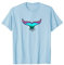 Meerjungfrau Schwanz Wal Flosse Wassermann Fischschwanz Fisch Wellen T-Shirt T-Shirt