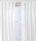 GFI LINEN CLUBS Durchsichtige Vorhänge aus Baumwolle, weiß, 2er-Set, 50 x 84 cm, leicht und luftig, halbtransparent, Fensterbehandlung, Wohnzimmer, Schlafzimmer, Küche, einfach aufzuhängen,