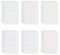 Gearific 30 Sheets Transparent Holographic Overlay Lamination Glitter Vinyl Sticker Paper A4 Size Self Adhesive Permanent Vinyl Sheets