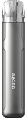 Aspire Cyber S Sigaretta Elettronica Piatta da Guancia e RDL - Svapo Kit Completo con Batteria Integrata, Cartuccia Ricaricabile, Doppia Ariosità e Coil Incluse (GUNMETAL)