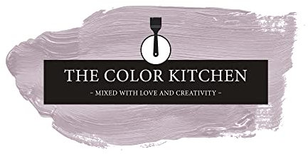 THE COLOR KITCHEN helle Wandfarbe - Malerfarbe für Wohnzimmer und Schlafzimmer - matte Innenfarbe in Violett - 2,5l Deckfarbe in TCK2004