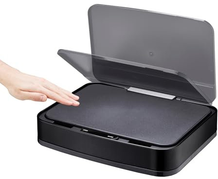 Cooks Professional Replacement Sensor Lid for 75L Recycling Bin | LID ONLY | Battery Powered | Black/Black