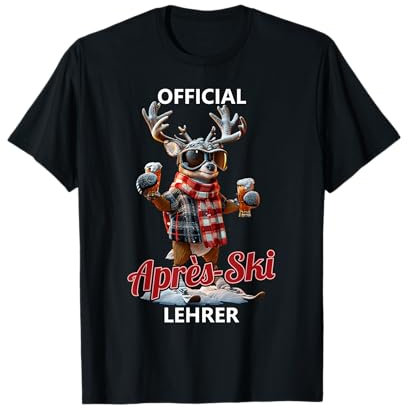 Skifahren Official Après-Ski Lehrer T-Shirt
