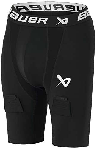 Bauer Hockey Performance Jock Short, Senior (Senior Medium (31-33 Waist))