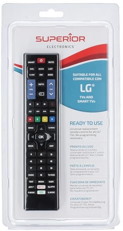 easyPART Kompatibel/Ersatz für Superior SUPTRB007 Fernbedienung für LG TV