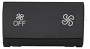 Switch Button For 1 2 3 4 For X1 For X3 For X5 For X6 For Series F20 F30 F35 F80 F25 F26 E70 E84 E90 Car AC Heater Climate Fan Wind Volume Button Cover Caps Regulator Switch Button(B)