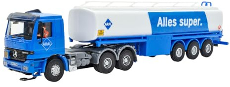 Viessmann CarMotion MB Actros ARAL Benzintank LKW, Modellauto, Teil der Viessmann CarMotion Reihe, für Erwachsene und Modellbahn-Enthusiasten, unisex