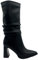 Laura Biagiotti stivale da donna 3/4 goffrato tacco alto 10 cm nero 8834 (Nero, Sistema Taglie Calzature EU, Adulto, Numero, Media, 39)