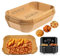 125 Stück Heißluftfritteuse Backpapier - Airfryer Backpapier für Ninja Heißluftfritteuse Zubehör Kompatibel mit Ninja AF400EU AF300EU Princess Anderen Dual Zone Air Fryer