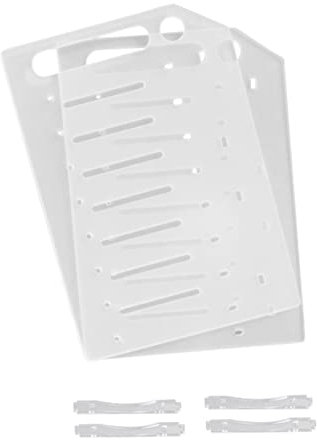 SECFOU Festplatten-Speicher-Rack-Chassis DIY Festplattengestell Festplattenfach Festplatten-aufbewahrungsgestell Mehrschichtiges Rack Schichten Externes Gehäuse Für Festplatten Ohne Bohre