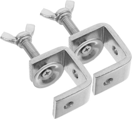LAPYAPPE 2stücke Teiliges Mini Edelstahl C-klemme Öffnung Schwere Ausführung Für Präzises Holzarbeiten Tischklemme Für Diy Schnelles Festziehen Robust Und Vielseitig Einsetzbar