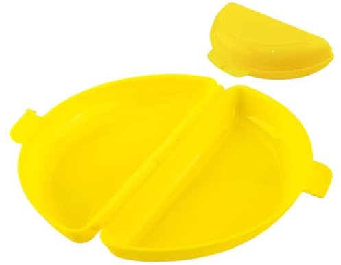 Microwave Pancake Portomist - Nice Portable Silicone Egg Cream - Microwave Accessories Breakfast Maker, Egg Steam Pot for Home Study