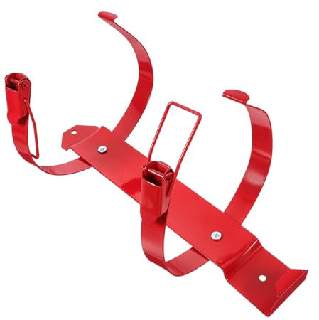 HOUDERCO Support D'extincteur Mural Robuste pour Bateau Multi-Usage Design Compact Réglable Support pour Bureau Et Véhicule Capacité 2 Kg Installation Facile