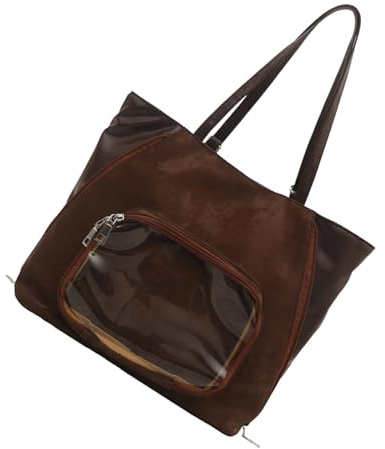 Thewasc Große Kapazitäts Patchwork Umhängetasche Die Trendige Designs Mit Japanischer Stil Casual Handtasche Für Den Täglichen Gebrauch Stilvoller Schul Rucksack Kombiniert