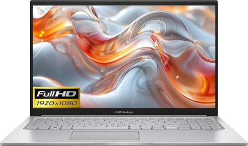 ASUS VivoBook 15 - Computer portatile ad alte prestazioni, Intel 10-core i5 fino a 4,2 Ghz, 12 GB di RAM, 512 GB, SSD da 15,6, FHD, webcam HDMI W11 (F1504S – Rinnovato)