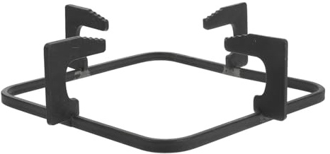 Cast Iron Stove Support Rack for Kitchen Gas Stove, Black | Kitchen Use, Easy to Install and Clean, Anti-slip, High Temperature Resistant, Stable Support