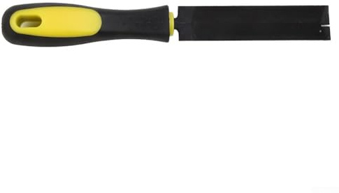 Pruning Saw File for Garden Tools – T12 Bearing Steel Rasp File with TPR Handle, 4/5/6 Inch Options, for Ideal for Sharpening Pruning Saws,(4inch)