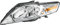 Hella 1EF 010 541-011 Halogen-Hauptscheinwerfer - links - für u.a. Ford Mondeo IV Turnier (Ba7)
