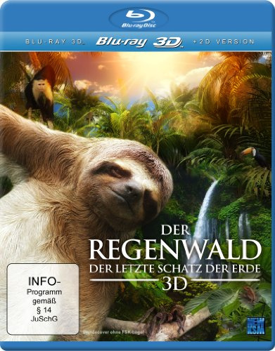 Der Regenwald 3D - Der letzte Schatz der Erde [3D Blu-ray]
