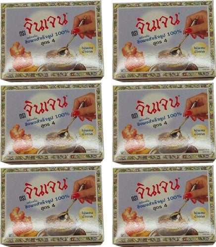 6 x Instant Ingwer Tee 100% - ohne Zucker - (6 x 70g)