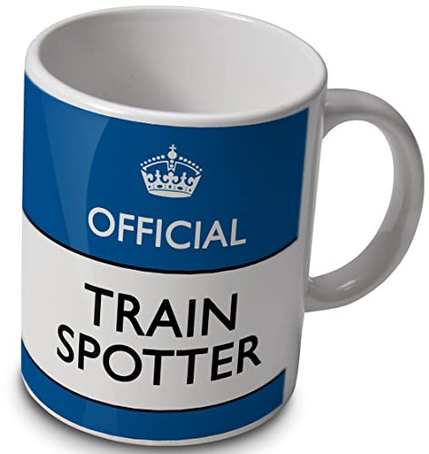 verytea Train Spotter - Official - Mug Cup (Blue)