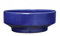 Hentschke Keramik Pflanzschale Grabschale Deko-Schale frostfest Ø 27 x 11 cm, Effekt blau, 059.L27.64 mit Bodenloch