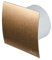 Bathroom Kitchen Toilet Wall Air Ventilation Extractor Fan with Timer 5 125mm Gold