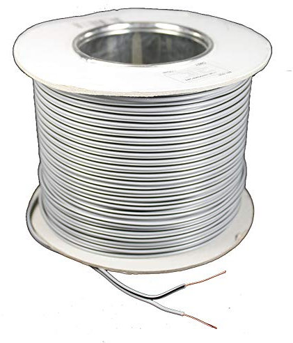 Skytronic 2 Core Figure 8 Speaker Cable Grey 100m