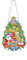 Sarah Duke 5D DIY Diamond Painting Kranz mit LED Lichter Fensterbilder Weihnachtsdeko Weihnachtskranz Türkranz Diamant Malerei Fensterhänger Weihnachtendeko