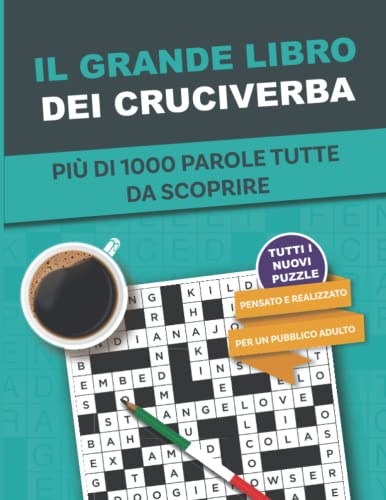 Il grande libro dei cruciverba | cruciverba adulti