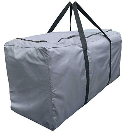 Kingsbridge Garden Furniture Cushion Storage Bag, 600D Fabric, Double Stitching, Heavy Duty, Moisture Resistant LxWxH 140cmx45cmx55cm (use indoors/sheltered areas)