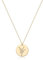 Jenosy Kette Damen Gold Kette mit Geburtsblumen Dezember Personalisierte Kette mit Blume Zarte Kette mit Stechpalme Anhänger Hypoallergene Vergoldete Kette Modeschmuck für Frauen und Mädchen