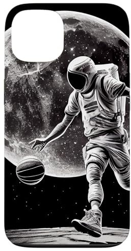 Basketballspieler im Weltraum Hülle für iPhone 13
