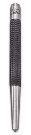 Starrett 117E Centre Punch With Round Shank, 5 Length, 1/4 Tapered Point Diameter