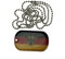 Yantec Dog Tag Deutschland mit Adler