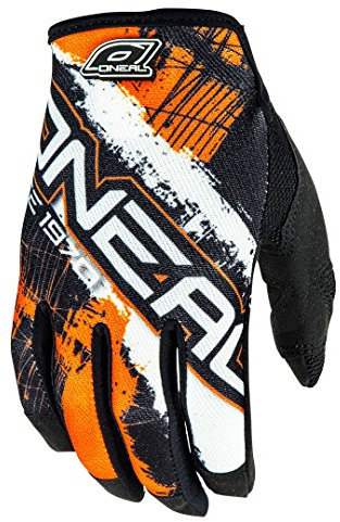 O'Neal Jump MX Handschuhe Shocker Schwarz Orange, 0385JS-8, Größe S