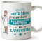MUGFFINS Mug/Tasse Dentiste (Meilleur de l'Univers) - Idées Cadeaux Drôles Odontologie