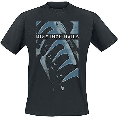 Nine Inch Nails Pretty Hate Herren-T-Shirt, kurzärmlig, Schwarz, Regular/Standardschnitt, Schwarz, XL