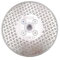 DT-DIATOOL Disque Diamanté à Tronçonner et à Meuler 125 mm x M14 Double Face Électroplaqué pour Pierre Marbre Carreaux Granit