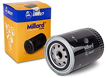 Millard Filters Filtro Olio per Auto Millard ML88227 140x95 mm 3/4'x16 Global Quality