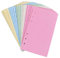 Toyvian 6 Ring A6 Binder Planer Nachfüllpapier Nachfüllbares Weißes Papier für Loseblattbinder Notizbuch Tagebuch Reisender Journal Fügt 50 Seiten Ein