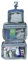 Onlineforu Ltd Travel Hanging Toiletry Wash Bag Waterproof PREFILLED with a large range of toiletries (Blue)