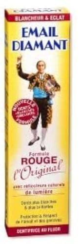 LushFabric Original Kosmetik Zahnpasta - Formel Rouge - 75 ml Tuben (3 Tuben)