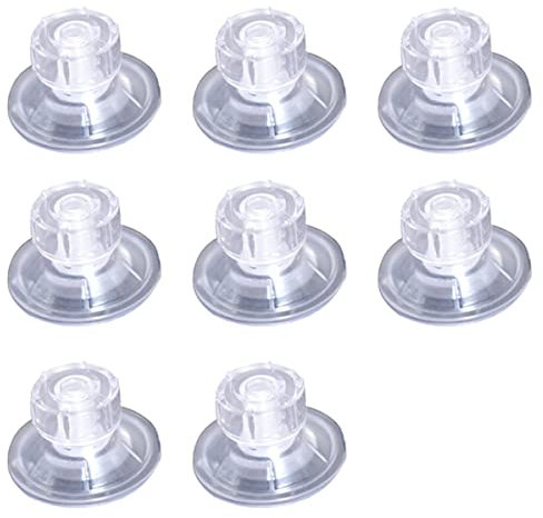 JUTTAUTO Caravan Limpets Glass Suction Cup 45mm Heavy Duty PVC Sucker Pad for T5 RV Van Camper Side Canopy Awning Fixing Motorhome Hung Organizer Home Kitchen Bathroom